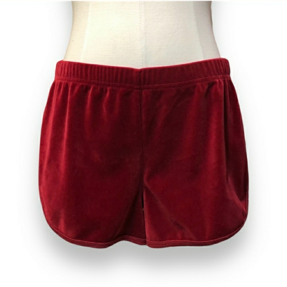 HOLLISTER Velvet Dolphin Hem Lounge Shorts EUC!